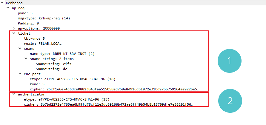 AP-REQ Packet Capture