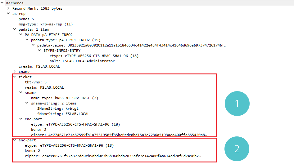 AS-REP Packet Capture